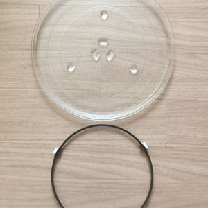 (삼성 정품)(국산)전자레인지 회전 유리판+받침대 이미지