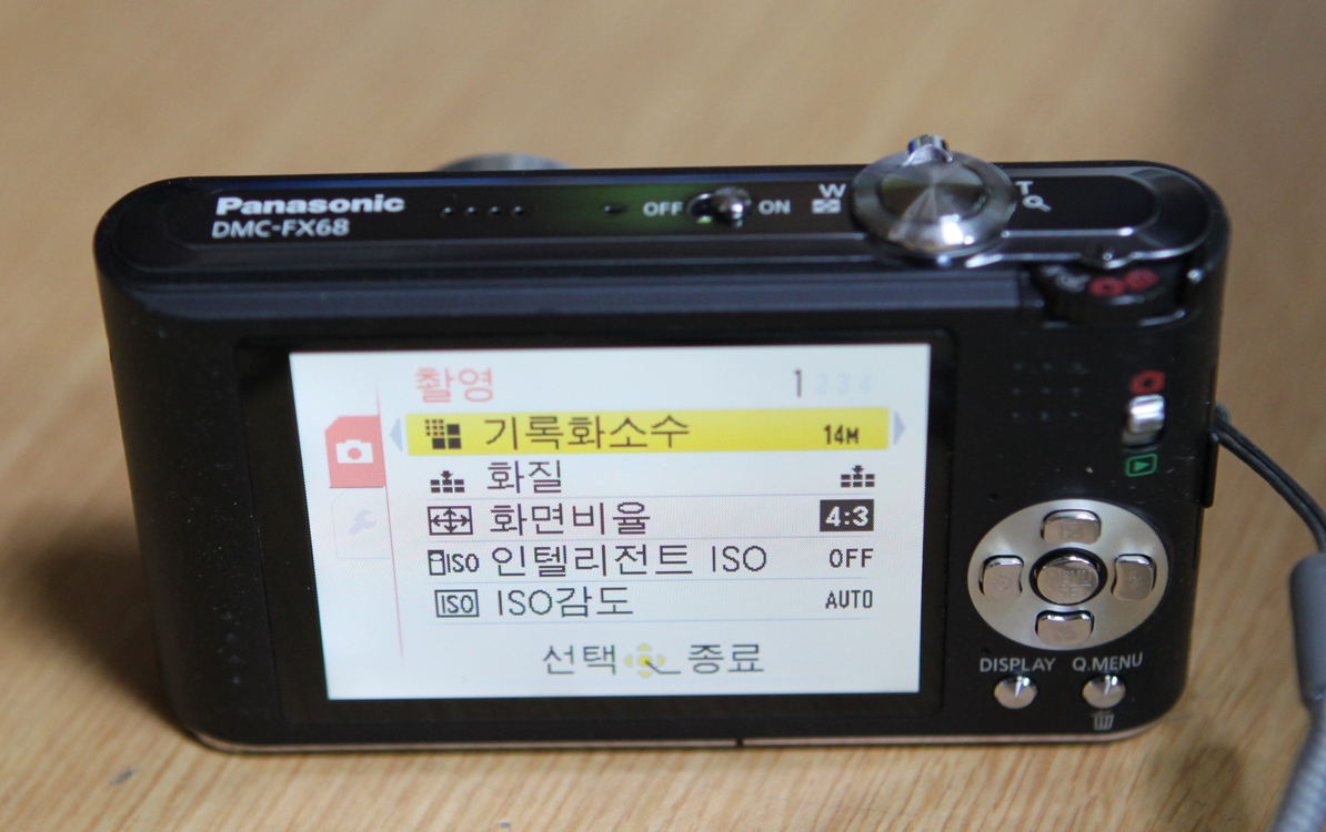 파나소닉 루믹스 DMC-FX68 디카 이미지