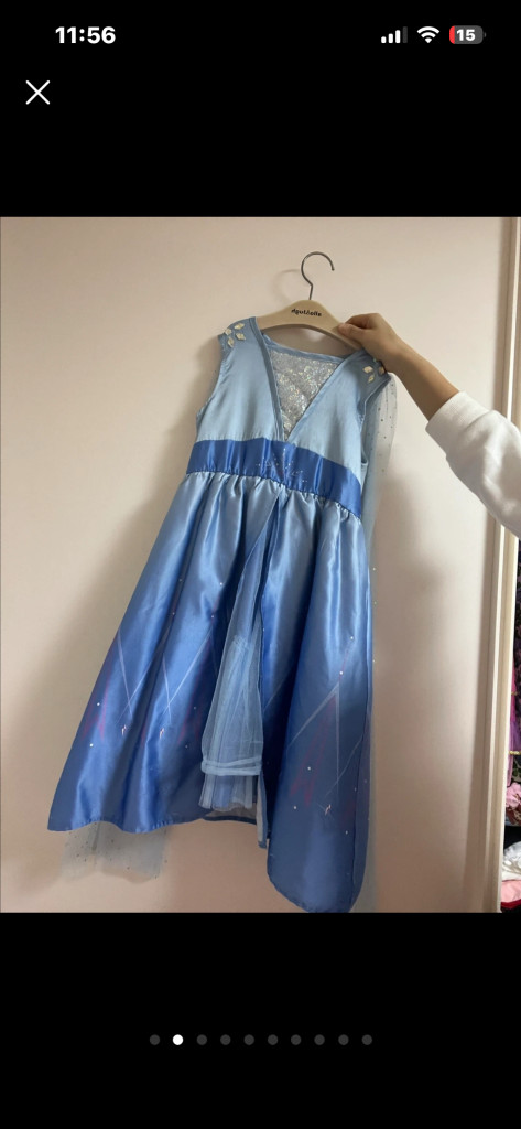 빈폴니트 공주드레스 공주신발 헤어핀 여아 원피스 세트 이미지