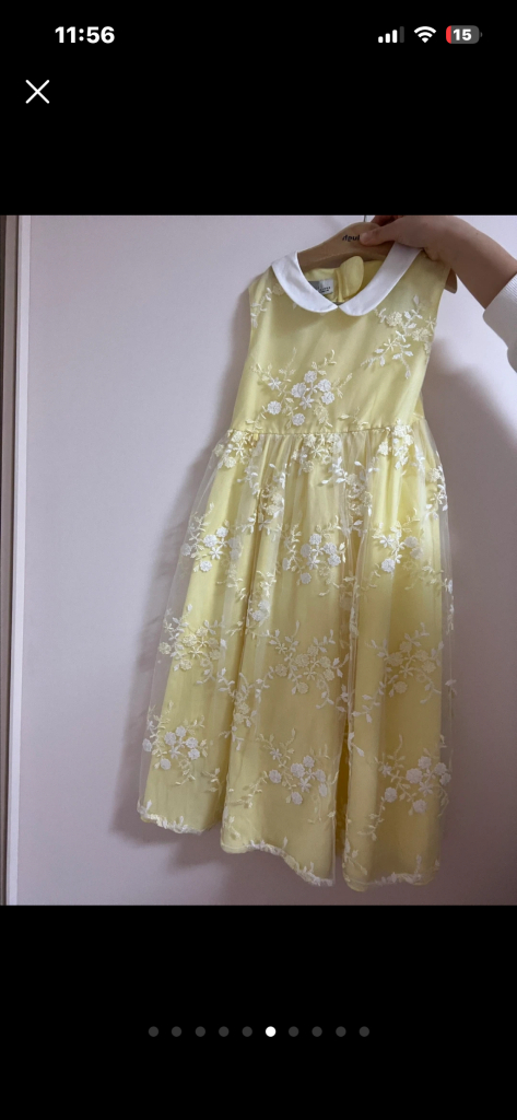 빈폴니트 공주드레스 공주신발 헤어핀 여아 원피스 세트 이미지