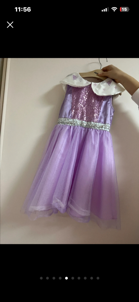 빈폴니트 공주드레스 공주신발 헤어핀 여아 원피스 세트 이미지