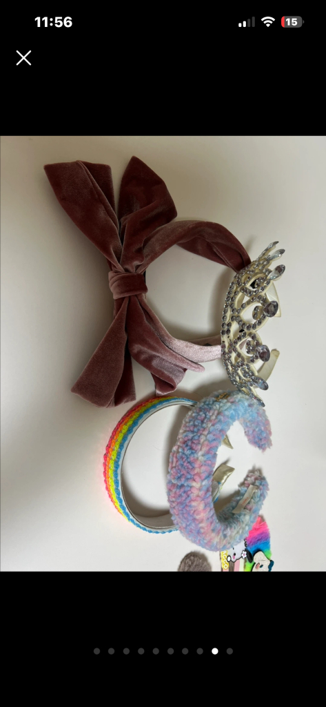 빈폴니트 공주드레스 공주신발 헤어핀 여아 원피스 세트 이미지