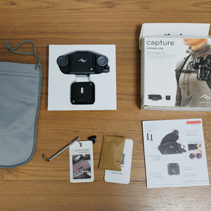 픽디자인 캡쳐 클립 키트(Peak Design Capture clip) 이미지