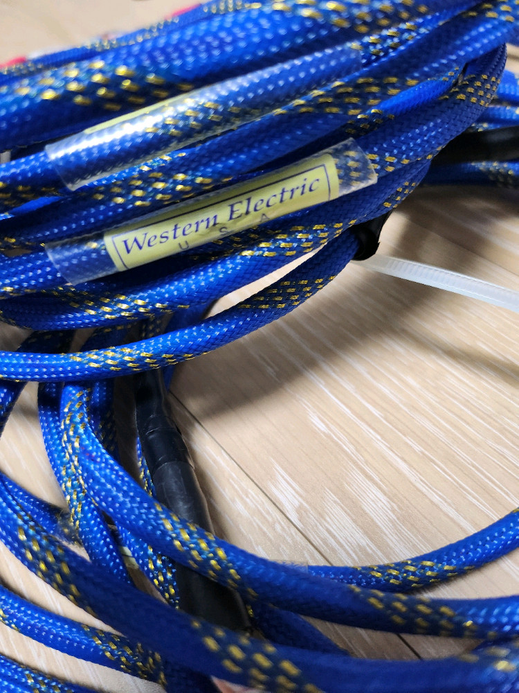 웨스턴 스피커 케이블 판매합니다 이미지