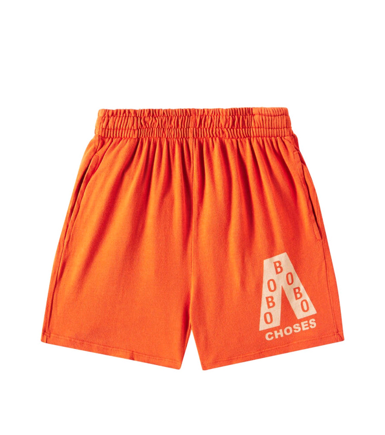 보보쇼즈 오렌지코튼반바지 이미지