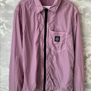 스톤아일랜드 20SS 로고패치 나일론 집업 오버셔츠 이미지