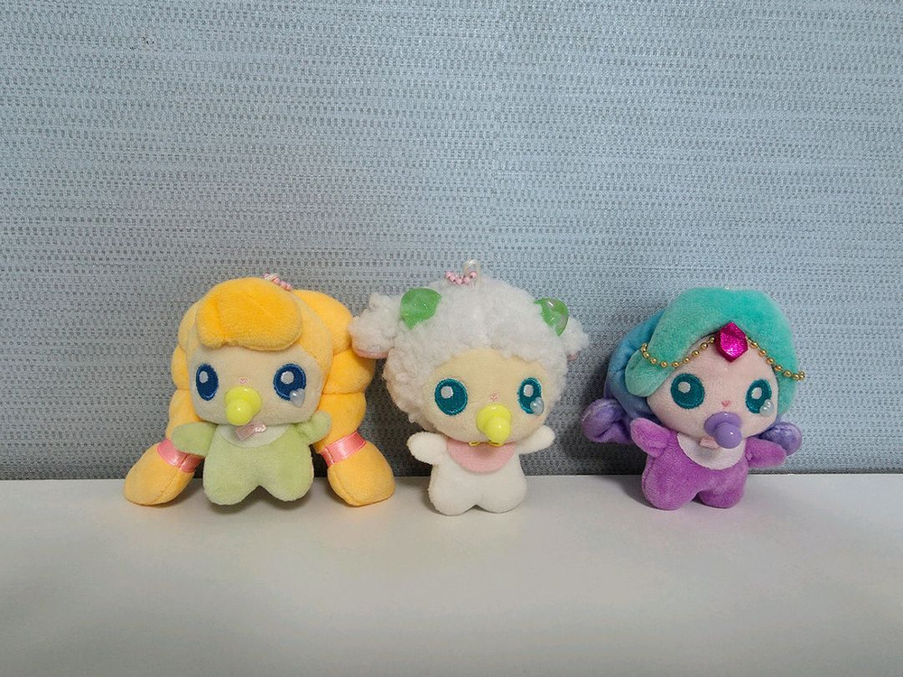 티니핑키링)베이비뽀송핑+베이비반짝핑+베이비하츄핑 등 일괄-가격내림 이미지