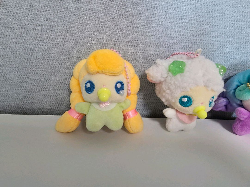 티니핑키링)베이비뽀송핑+베이비반짝핑+베이비하츄핑 등 일괄-가격내림 이미지