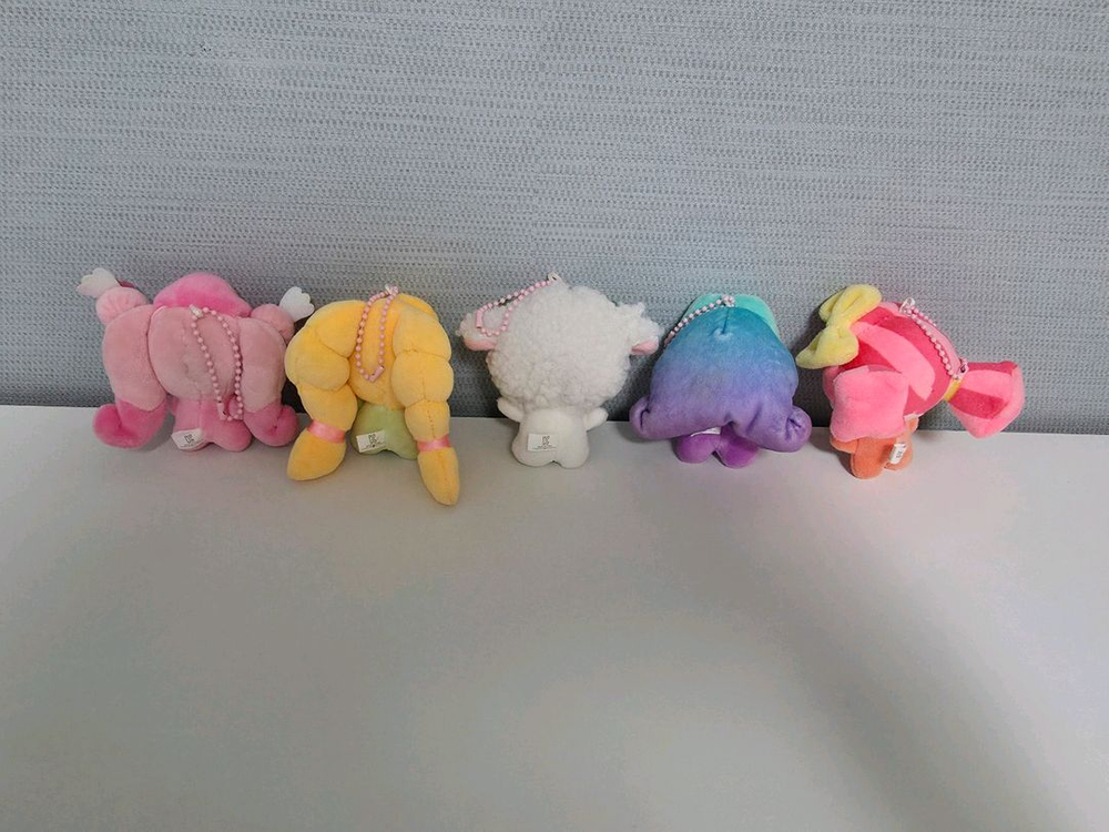 티니핑키링)베이비뽀송핑+베이비반짝핑+베이비하츄핑 등 일괄-가격내림 이미지