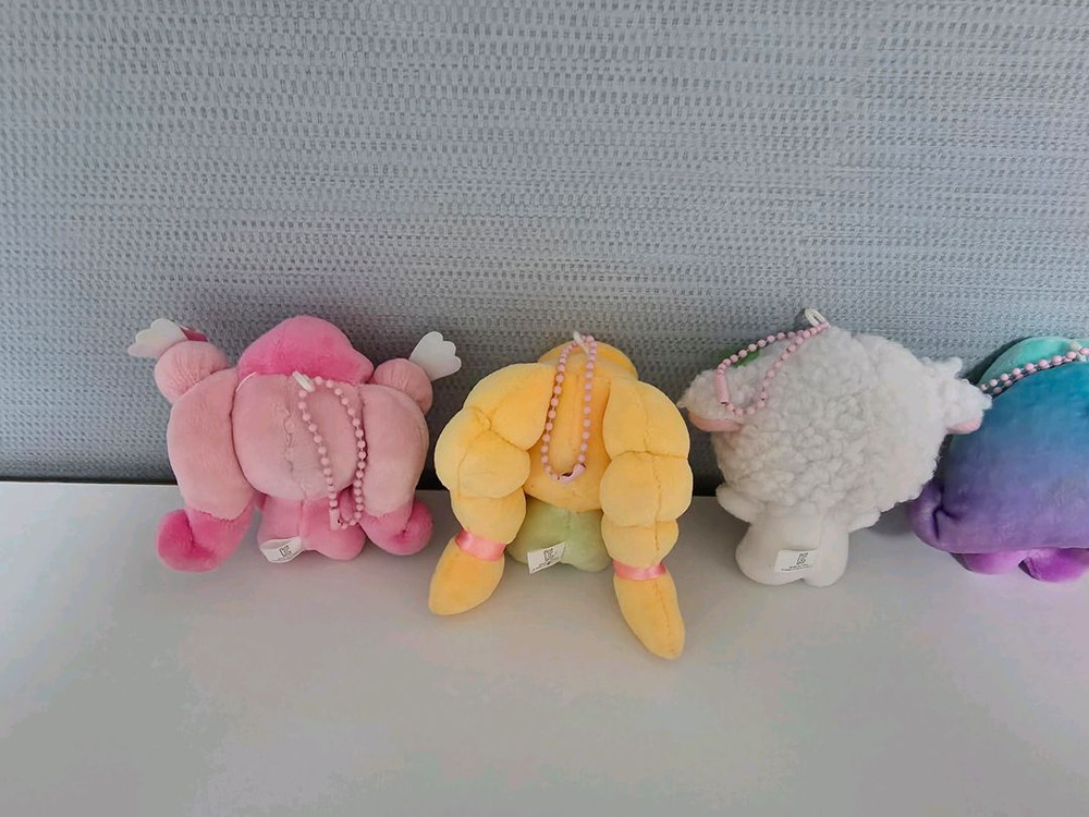 티니핑키링)베이비뽀송핑+베이비반짝핑+베이비하츄핑 등 일괄-가격내림 이미지