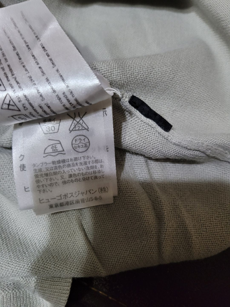 휴고보스(HUGO BOSS) 니트 반팔 카라티 M사이즈(실측M~작은L) 사용감있지만 양호 폴로 빈폴 헤지스 이미지