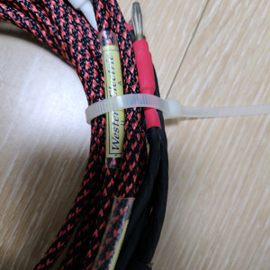 웨스턴 구리 스피커 케이블 판매합니다 이미지