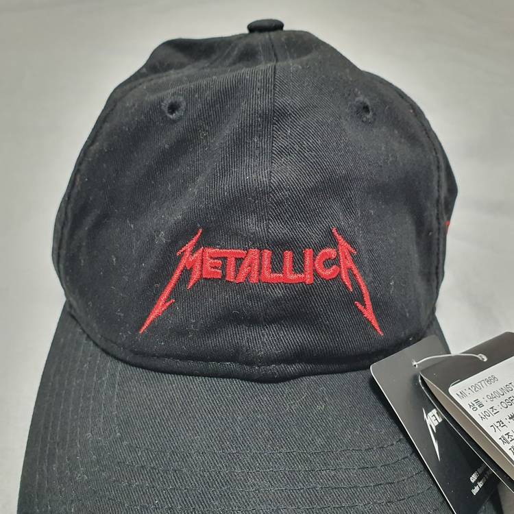 뉴에라 x 메탈리카 볼캡 블랙 모자 940 New Era Metallica 9FORTY 이미지