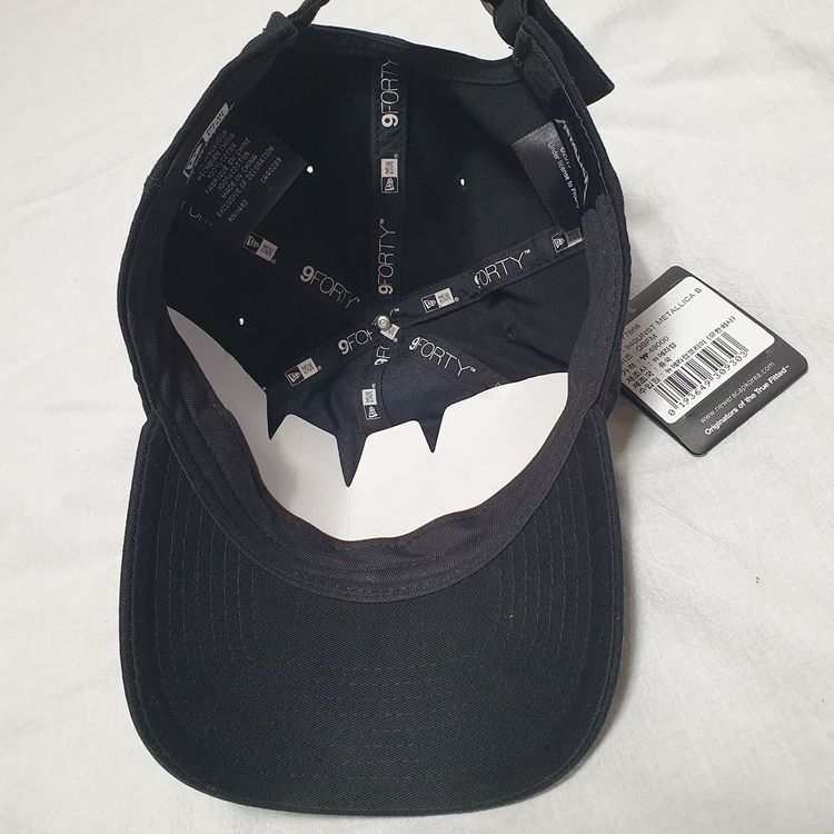 뉴에라 x 메탈리카 볼캡 블랙 모자 940 New Era Metallica 9FORTY 이미지