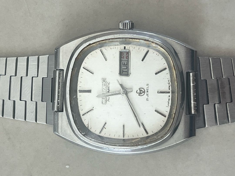 시티즌 빈티지 시계 이미지