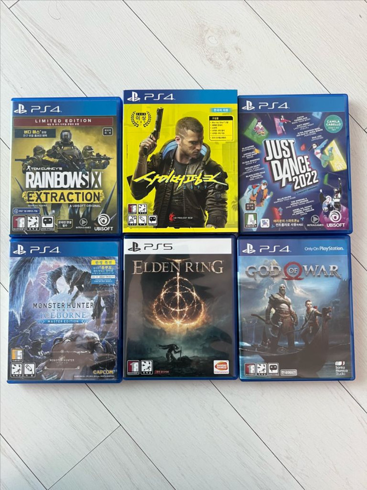 PS5 디스크 풀셋트 이미지