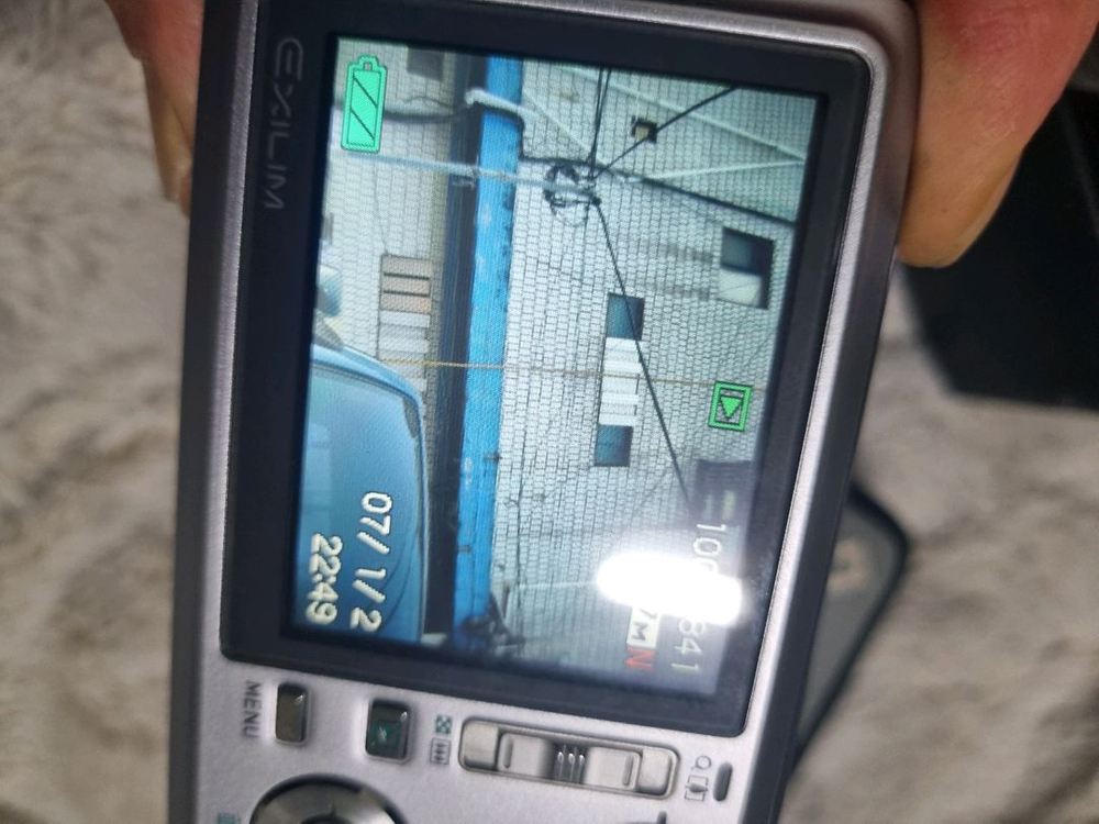 카시오 엑슬림 ex-v7 레트로 디카 빈티지 카메라 이미지