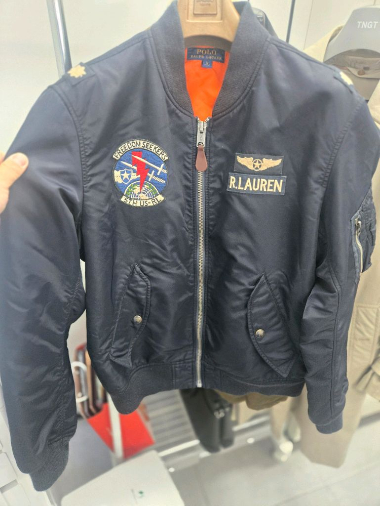 폴로랄프로렌MA-1 봄버 자켓 L사이즈 이미지