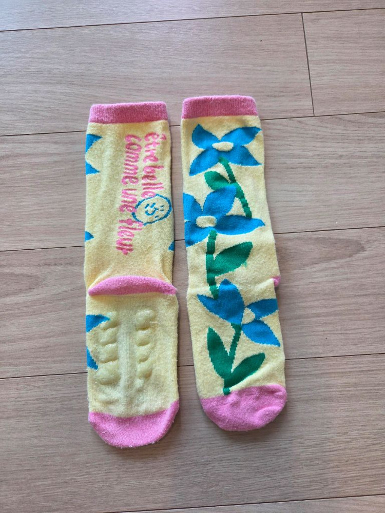 베베베베 레몬 플라워 원피스 M + 니삭스 이미지