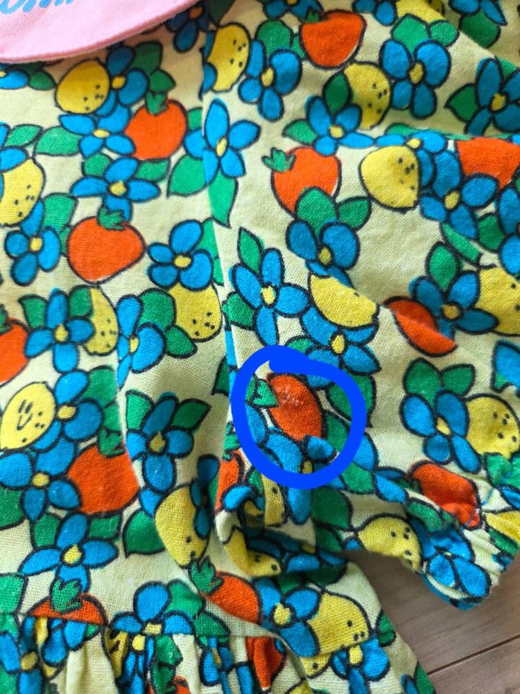 베베베베 레몬 플라워 원피스 M + 니삭스 이미지