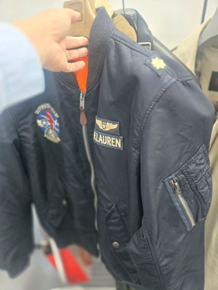 폴로랄프로렌MA-1 봄버 자켓 L사이즈 이미지