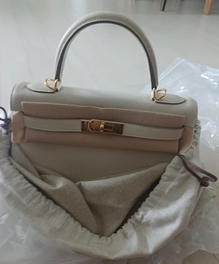 에르메스 켈리백 28사이즈 끄레금장 이미지