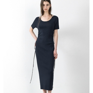 새상품 아틀리에나인 롱원피스 골지니트원피스여름니트슬림원피스 이미지