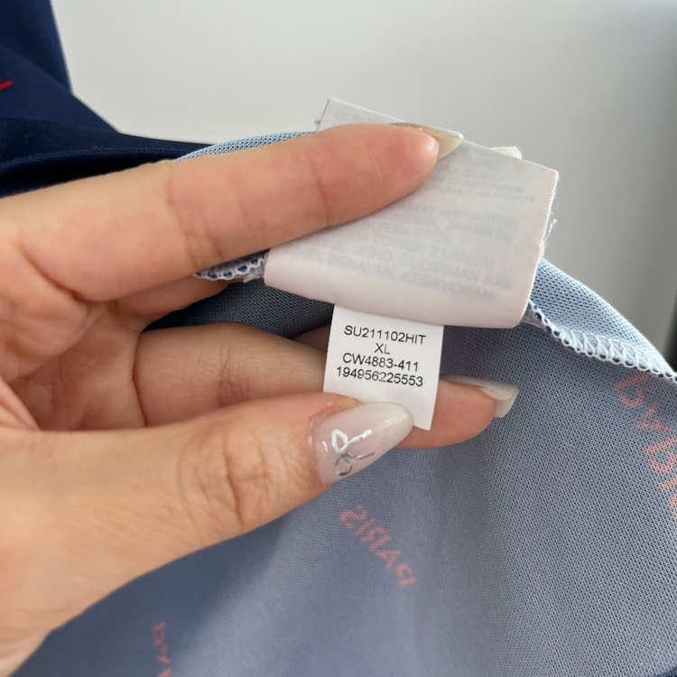 나이키 조던 X 파리 생제르맹 PSG 홈 유니폼 105 이미지