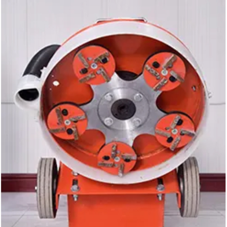 방수공사용 콘크리트 면갈이 머신, 우레탄 제거 전동 그라인더 (사용안함) 이미지