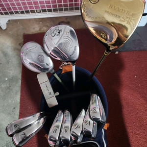 상태깨끗 여성 mu엠유스포츠 골프채 풀세트 이미지