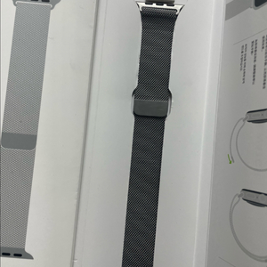 애플워치 밀레니즈루프 45mm 실버 이미지