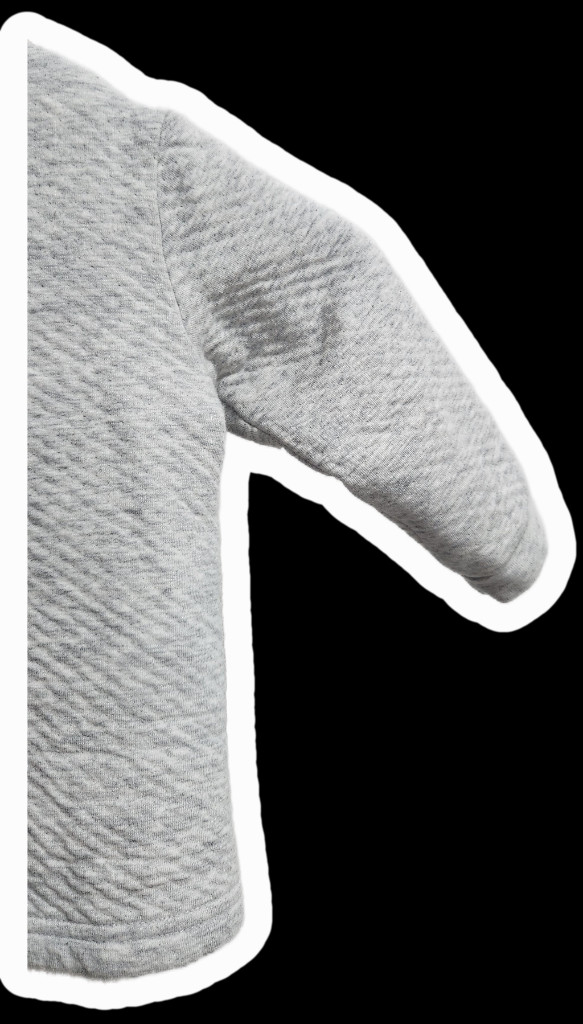 오가닉맘 아기 내복 상의 회색 나눔 이미지