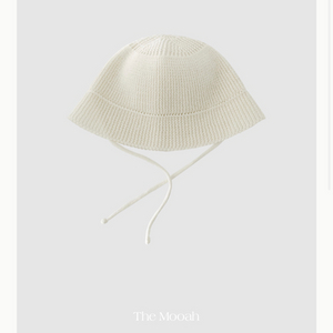 더무아 니트 버킷햇 아이보리 이미지