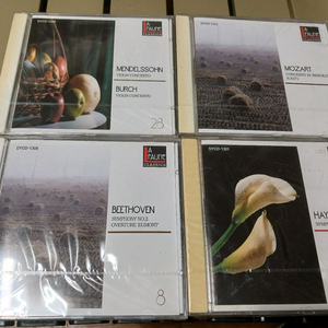 미개봉 클래식cd 4종 일괄모차르트, 베토벤, 멘델스존, 하이든의 이미지