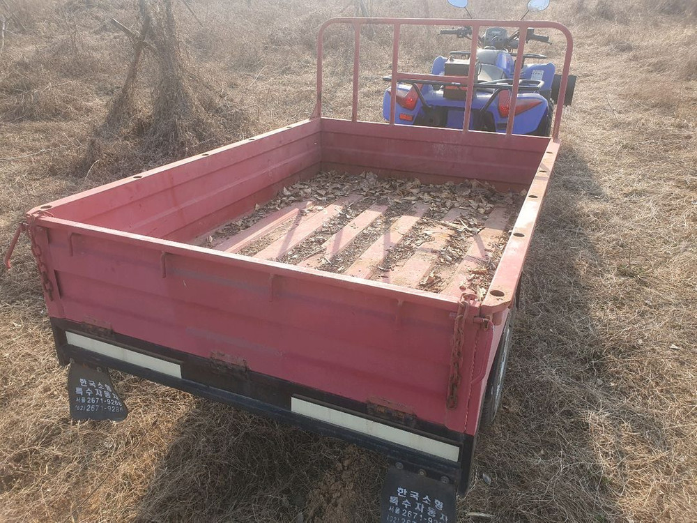 킴코 mxu300 제설 사륜 + 국산 대형 추레라 이미지