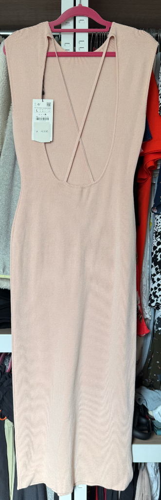 ZARA 자라 니트 롱원피스 새상품 판매 이미지