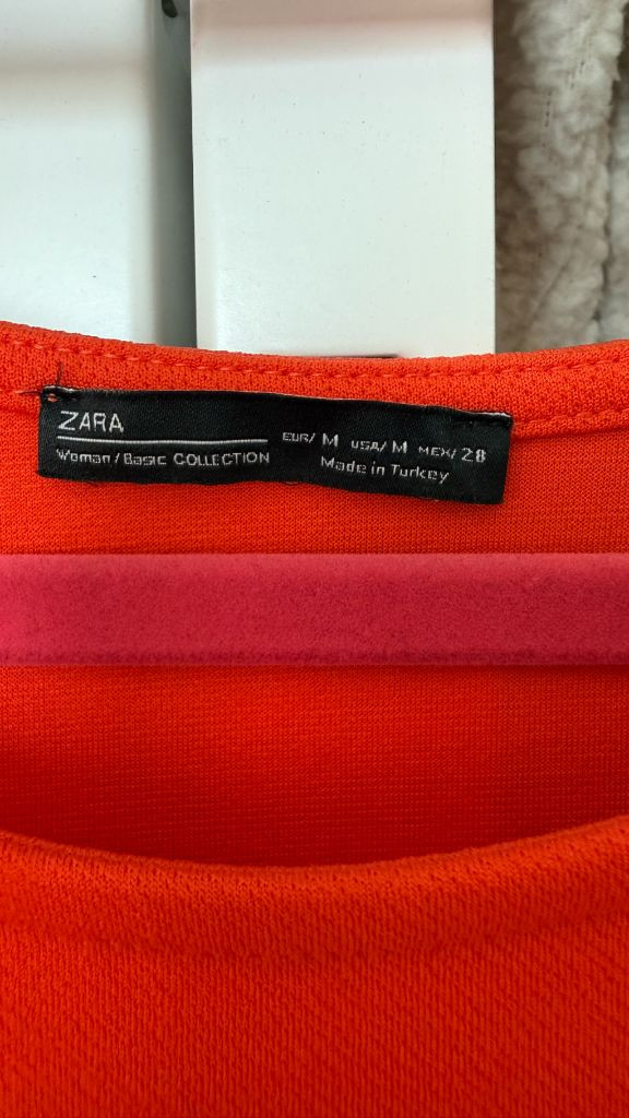 ZARA 자라 레드원피스 판매 이미지