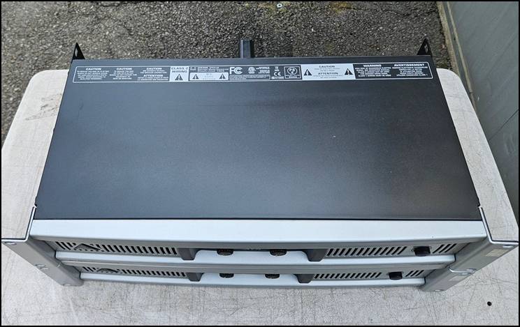 베링거(Behringer) EPQ1200 중고 파워 앰프 (4Ω: 600W x 2) 이미지