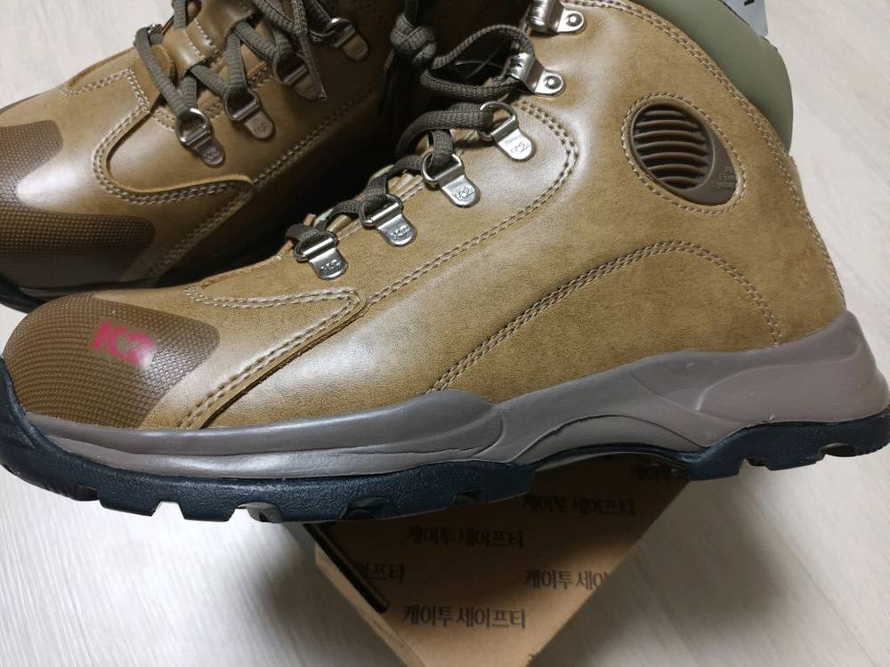 k2-36 안전화 270 방수 지퍼 통풍새제품 k2안전화 이미지