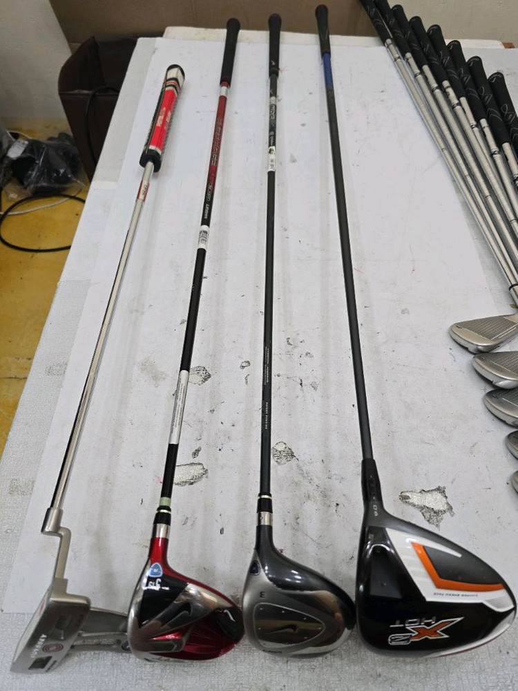 40만 캘러웨이 스틸 아이언 드라이버 등 남성용 중고골프채 풀세트 이미지