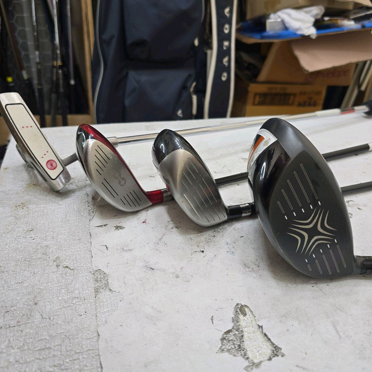 40만 캘러웨이 스틸 아이언 드라이버 등 남성용 중고골프채 풀세트 이미지