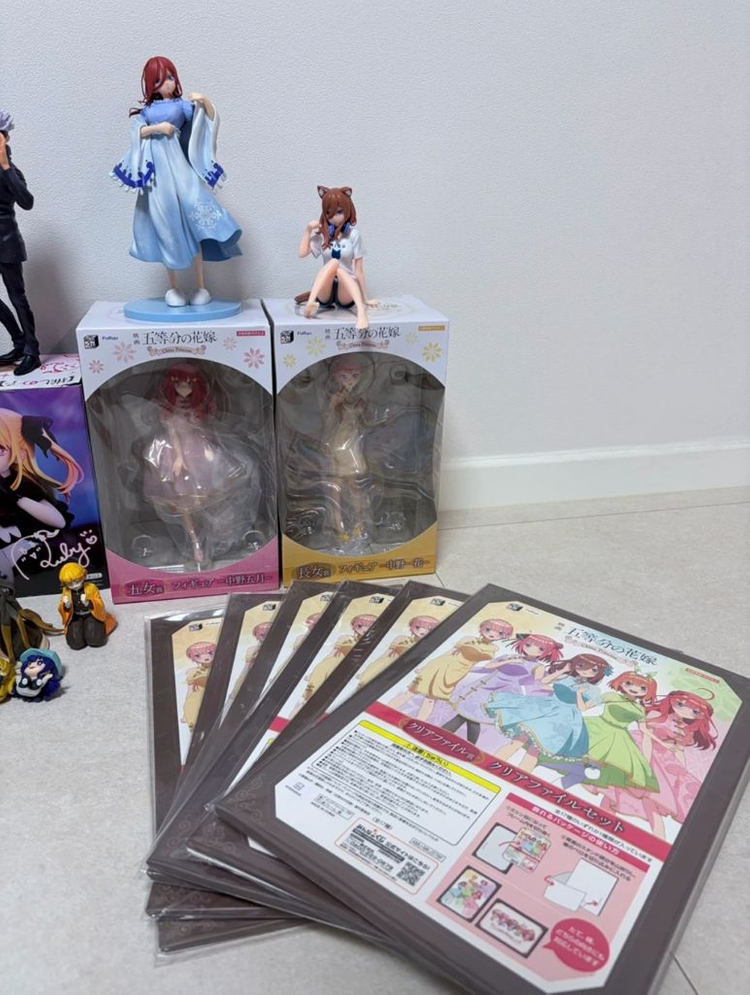 피규어(최애의아이,오등분의신부, 체인소맨,주술회전,히로아카,짱구,스파이패밀리,하이큐) 이미지