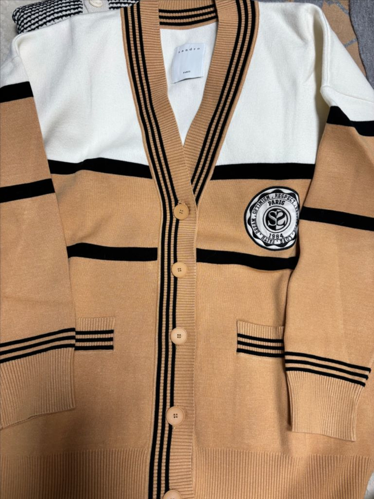 산드로 가디건 1사이즈 새상품 이미지