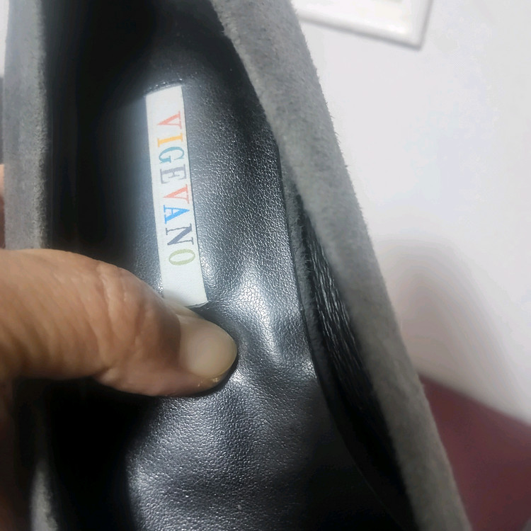 새상품 금강제화 스웨이드 가죽 여성 로퍼 펌프스 여자 240 이미지