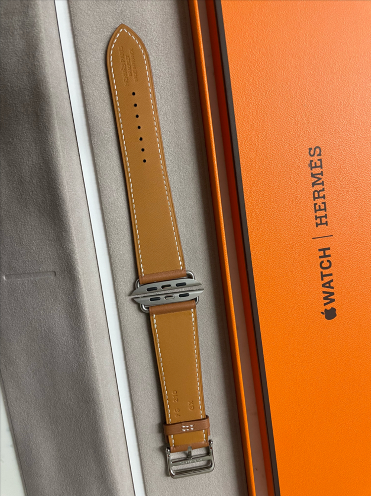애플워치 에르메스 골드싱글투어 45mm 신품 이미지