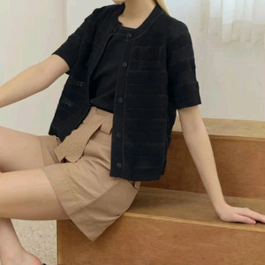 스테파넬 니트 앙상블(가디건 + 니트탑) S ㅡ새상품 이미지