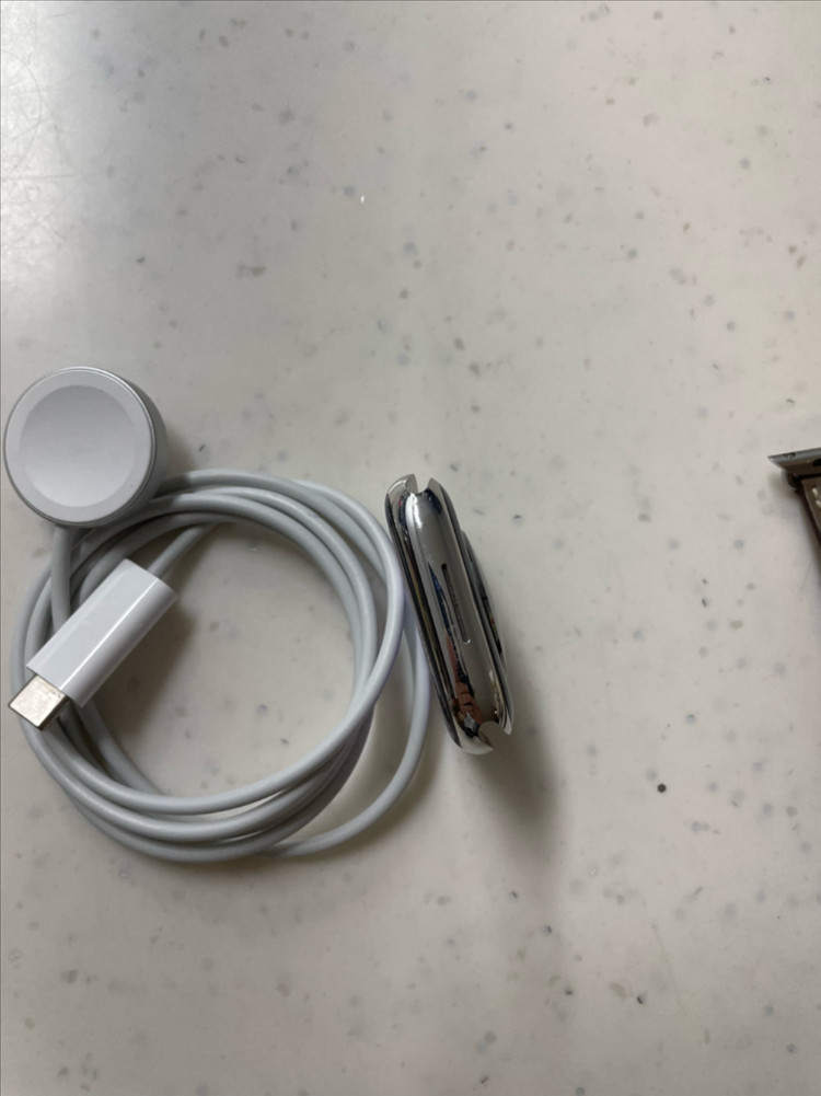 애플워치7에르메스 45mm 실버 SS급 이미지