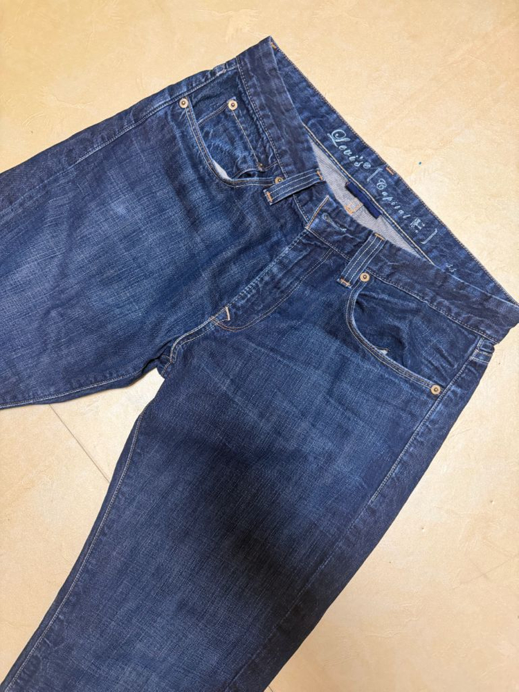 리바이스 x 캐피탈 E 대문자 데님 팬츠 청바지 33 이미지