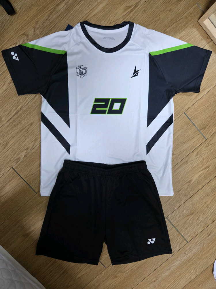 요넥스 운동복 배드민턴복 상하의세트 새상품 판매 이미지