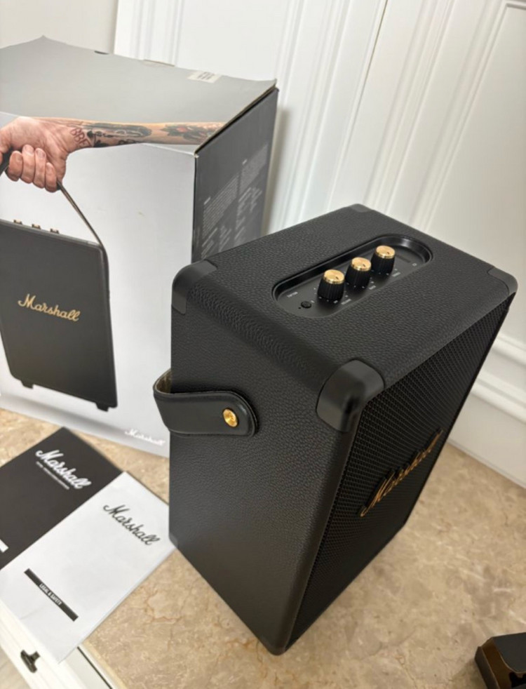 마샬 터프톤 100%정품블루투스 무선 스피커 미개봉 새상품 싸게 팝니다 이미지